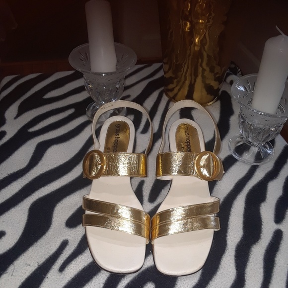 Gold Sandals - Picture 4 of 4